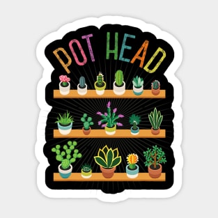 Plant Lover and Gardener Sticker